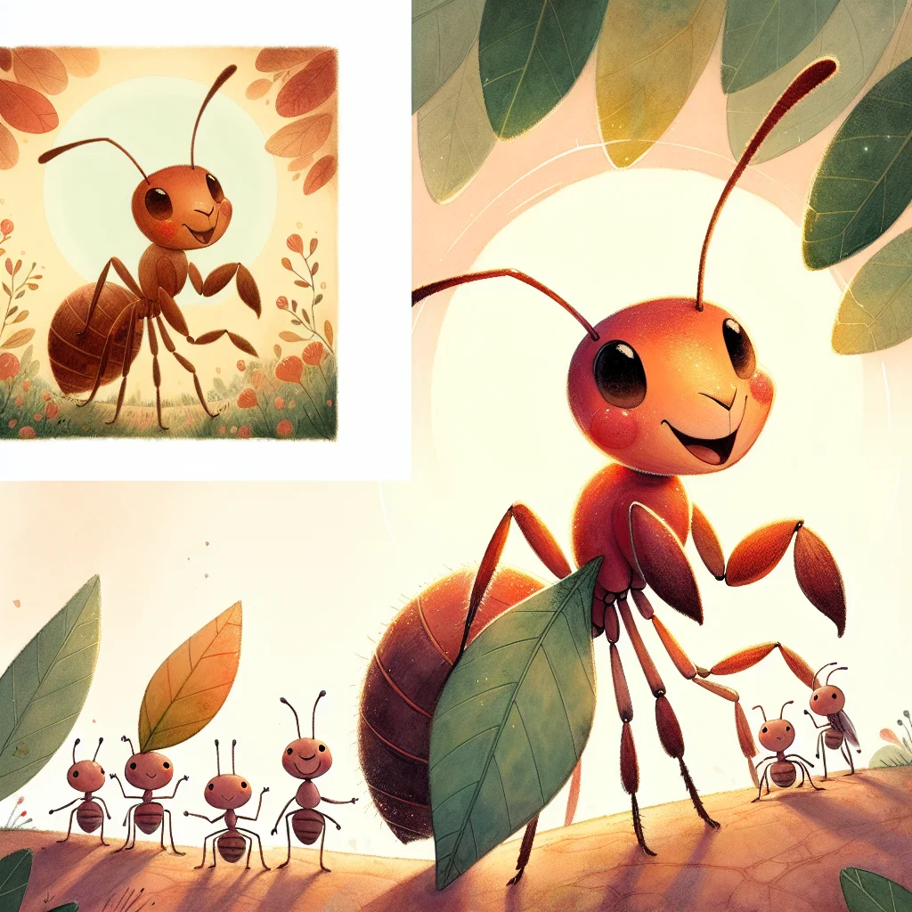 Lila and the Leaf of Teamwork