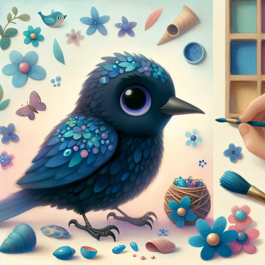 Boris the Bowerbird's Brilliant Bower