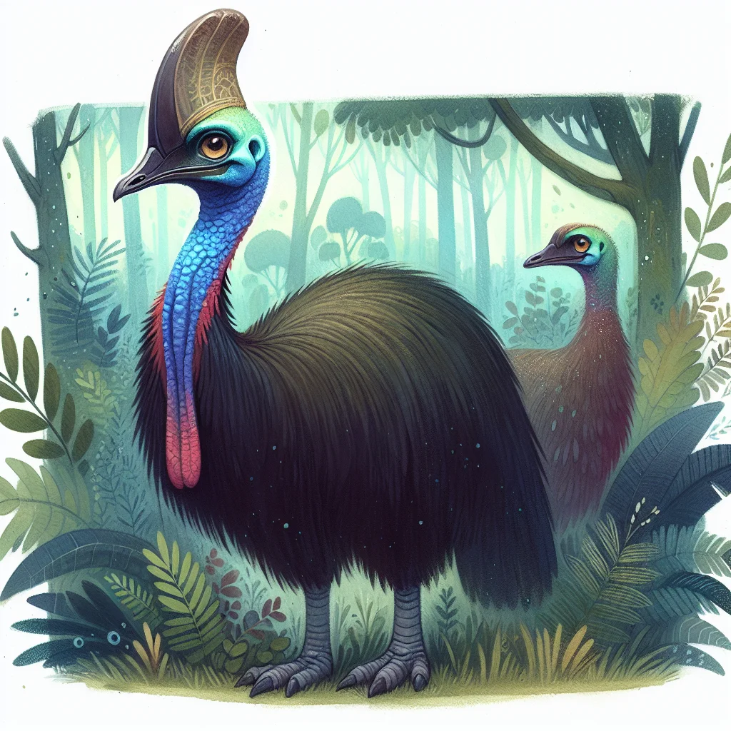Cass the Brave Cassowary